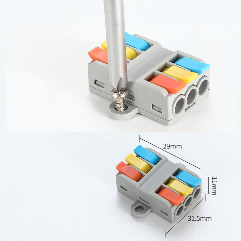 Circuit Snap Kit - Bloque de terminales para cables eléctricos,