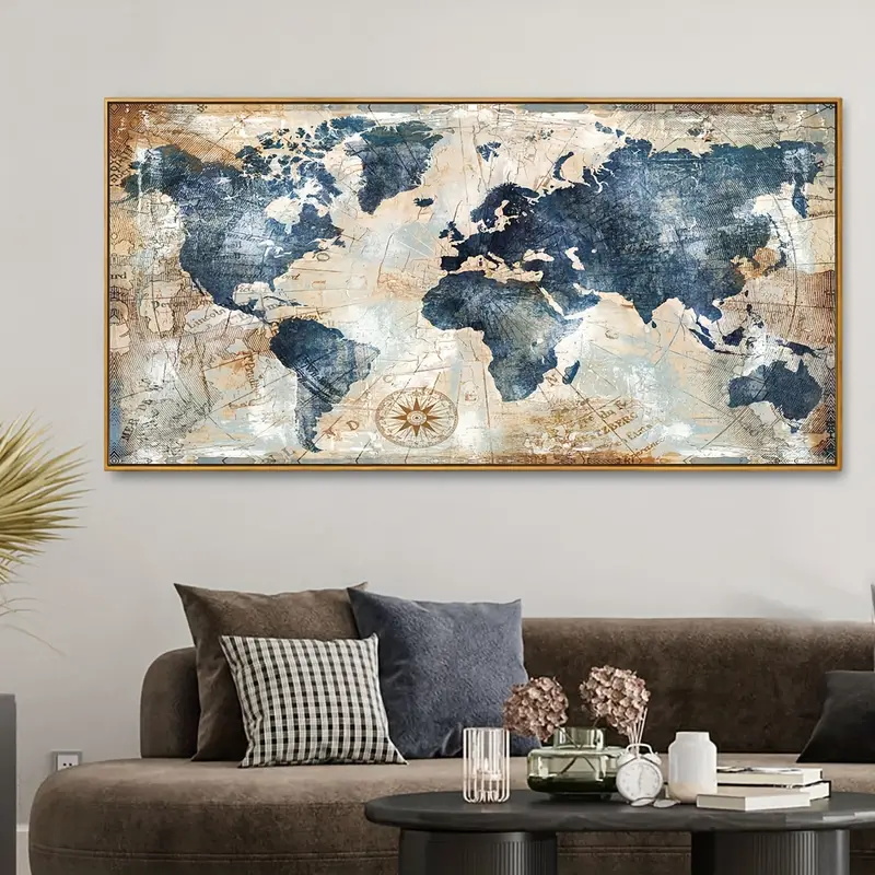 Póster de lienzo de arte Vinta - Star Map Poster reseña y precio
